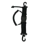 Diving Camera Lanyard Spring Coil Slide Lock Lanyard Underwater Diving Tools