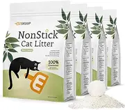 Non-Stick Ultra Hard Clumping Cat Litter, Unscented, Dust Free, 9lb x 4Pack