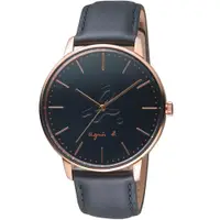 在飛比找ETMall東森購物網優惠-agnes b. 經典LOGO時尚腕錶(VJ21-KBF0K