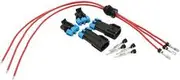 Aeroflow 3 Wire Electrical Terminal Red Bulkhead Single Positive - AF49-4047
