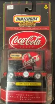 Matchbox Collectibles Coca cola Brand 1999 1997 Chevy Corvette MOC