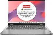 [Lenovo] Chromebook IdeaPad Flex 3 Convertible Laptop | 15.6 Inch Full HD Display | Intel Celeron N4500 | 8GB RAM | 128GB eMMC | Intel UHD Graphics | ChromeOS | QWERTZ | Grey | 3 Months Premium Care