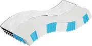 Pocket Spring Mattress Medium 90x190 cm Comfortable Sleep Quality Bed Mattress