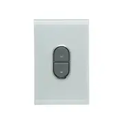 Clipsal Saturn Push Button Cooker Switch 32A Double Pole Ocean Mist