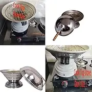 Generic RK_ENTERPRISES Aluminium Multi Purpose Bati Maker Oven, Gas (Tandoor, Barbeque Griller/Pizza Maker), Silver