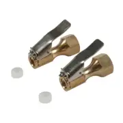 Lock On Air-Chuck 1/4 Brass Tire Air-Chuck For Inflator Automobiles Tire Repair