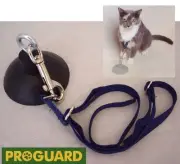 SMALL DOG or CAT Grooming HOLD EM BATH TUB RESTAINT Tether Harness&Suction Cup