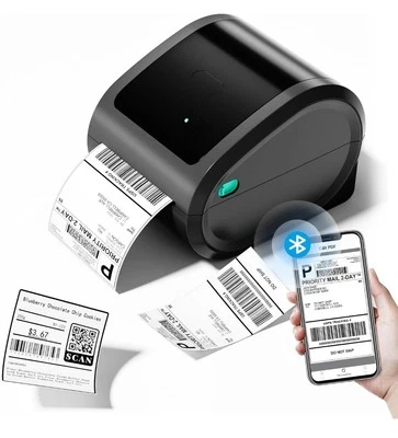 COLORWING Thermal Shipping Label Printer,D520 Bluetooth Thermal Label Printer...