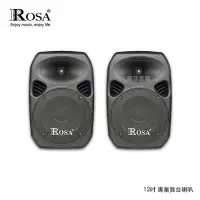 在飛比找Yahoo!奇摩拍賣優惠-[音響二手屋] ROSA 12吋專業舞台喇叭