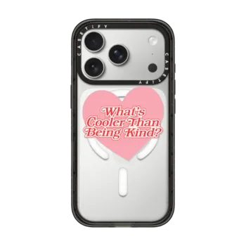 iPhone 17 Pro Impact Case MagSafe Compatible Cooler Than Being Kind Phone Case by Quotes by Christie