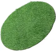Abaodam Realistic Artificial Grass Mat Table Decoration Round Turf Centerpiece for Use for Dinners Parties Home Decor Easy Setup Durable Greenery