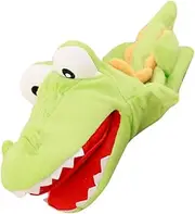 DRESSOOS Alligator Hand Puppet Soft and Comfortable Puppet for Interactive Storytelling and Role Play Premium Design for Parents