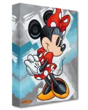 Minnie Mouse Disney Fine Art Trevor Carlton Ltd Ed TOC Print Ahh Geez Minnie