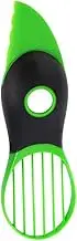 3-in-1 Avocado Slicer Tool - Hassle-Free Avocado Cutting and Pitting - Green