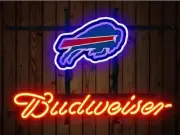 New Buffalo Bills 14"x10" Neon Sign Lamp Light With Dimmer VSX