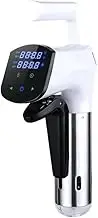 Smart Sous Vide Cooking Pot, 850W Thermal Immersion Circulator with Accurate Temperature and Timer Control, Led Digital Display Slow Cooker Machine Waterproof Precise Cooker Kitchen Cooking White