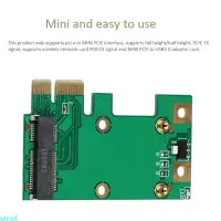 在飛比找蝦皮購物優惠-Ymyl PCIE 轉 Mini PCIE 適配卡高效輕巧便