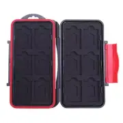 Memory Card Case Portable Memory Card Box Organizer for SD TF Cards Container AU
