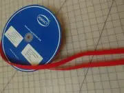 5/8" Red Hook And Loop Fastener Tape, Sew On, 5 yards