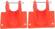 Veemoon 2Pcs Lightweight Rope Edge Protectors for Climbing Equipment Portable Wear Rope Protector for Essential Safety Gear for Climbers