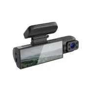 Dash Cam 3.16in Dual Lens HD Car DVR Recorder Front Inside Camera Night Vision
