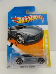 2011 Hot Wheels New Models #31 Aston Martin One-77 (Silver)