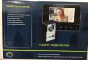 7" Color TFT LCD Video Door Phone/Intercom, New in Box