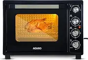 AG Royal 60 Litres Oven Toaster Griller - Black