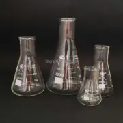 50ml to 1000ml Borosilicate Glass Straight Flask For Lab Chemical Equipment