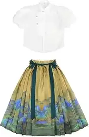 [MAIFURUN] Hanfu Ming Dynasty Girl Traditional Chinese Style Skirt Outfit Ancient Clothing Horse Face Skirt