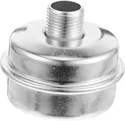 Generator Muffler Mower Engine Muffler Lawn Mower Noise or Silencing for Lawnmower Quiet Replacement Small Reduction Silencers Silver Steel