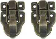 2 Pcs Box Toggle Latch, Duckbilled Hasp Lock Toggle Latch Catch with Mounting