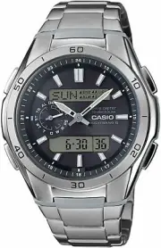 CASIO WAVE CEPTOR WVA-M650TD-1AJF Atomic Radio men Watch Titanium New in Box