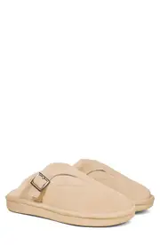 Brunch Amour Genuine Shearling Slipper in Beige at Nordstrom, Size 10