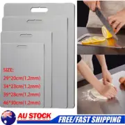 Titanium Cutting Chopping Board, Stainless Steel Baking Mat for Kitchen Serving