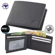 Men’s Genuine Soft Leather Bifold Wallet RFID Blocking New Dashiel