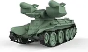 MRY-SFW 1/72 Military Model Soviet RBT-5 Lightweight Tank Armored Car Base War Scene