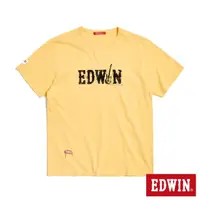 在飛比找momo購物網優惠-【EDWIN】男裝 人氣復刻款 EDGE 搖滾LOGO短袖T