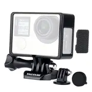 Frame Mount Case for GoPro Hero 4 3 3+ with Frame for HERO3/3+/4 Black Silver