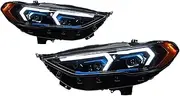 Car Styling Compatible Compatible With Ford Fusion Headlights 2017-2020 Compatible Compatible With Mondeo LED Headlights Dynamic Signal Animation DRL Modified Compatible Compatible With Models