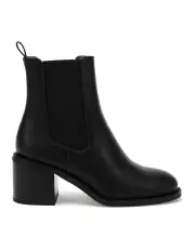 [Novo Shoes] Diffuse Ankle Boots in Black