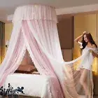 1 Set Bed Curtain Round Dome Gift Girl Bedroom Bed Canopy Net Universal