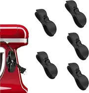 5 Pcs Cord Organiser for Appliances,Cable Organiser for Arcs and Flat Appliances,Cord Wrap Cord Holder Cable Organizer,for Home Appliances, Blender, Pressure Cooker, Coffee Maker and Air Fryer