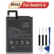 New Replacement Battery BN42 For Xiaomi Mi Redmi 4 16G 4100 mAh + Tools