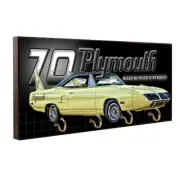 1970 Plymouth Road Runner Superbird Design Key Hanger / Pet Leash Hanger