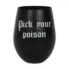Something Different Pick Your Poison Stemless Wine Glass (SD4504)