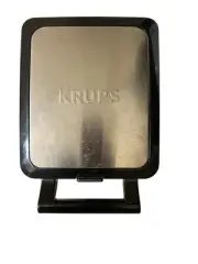 Krups GQ502 Belgian Waffle Maker Stainless Steel Chrome Self Non Stick