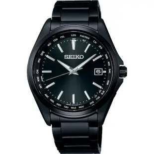 【SEIKO 精工】SPIRIT太陽能鈦金屬電波錶SBTM333J(7B75-0AA0SD)