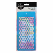 The Paper Mill Layering Stencil Honeycomb 11 x 0.5 x 24cm