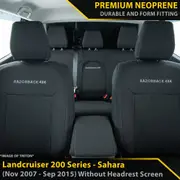 Toyota Landcruiser 200 Series Sahara (Pre Facelift) GP6 Premium Neoprene Bundle (Made to Order)